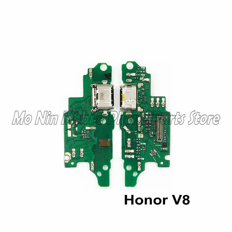 Микрофонный модуль+ зарядка через usb Нижняя плата Flex кабель соединительные детали для Huawei Honor V8 V9/V9 играть Замена