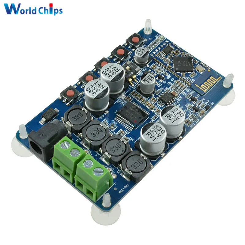 Беспроводной цифровой аудиоприемник Bluetooth 4 0 TDA7492P 50 Вт + Плата усилителя 2 1