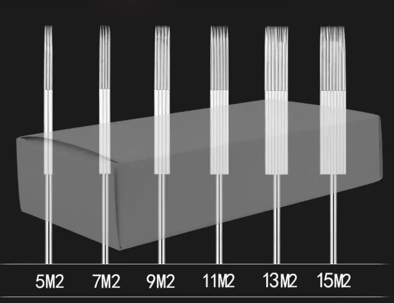 Стерилизовать иглы татуировки 1207RM иглы татуировки 150 шт высококачественные иглы круглые из Магнума иглы для татуировки пулемет