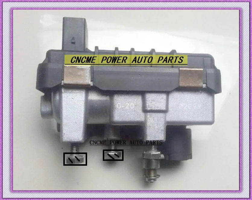 TURBO Electronic ACTUATOR G-20 G20 767649 6NW009550 6NW-009-550 VW Touareg GTB2260VK 776470 776470-0003 776470-0001 CDYA 3.0L (3)