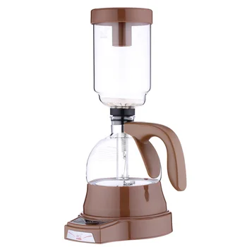 

Electric Japanese Style Siphon coffee maker 3 cups vacuum Coffee machine Brewer Drip Tea Siphon Glass Pot filter EU US plug
