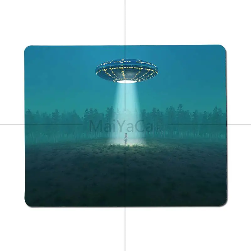 MaiYaCa новые конструкции загадочных НЛО офисных мышей резиновая Мышь Pad Размеры для 25X29 см 18x22 см игровой Мышь колодки