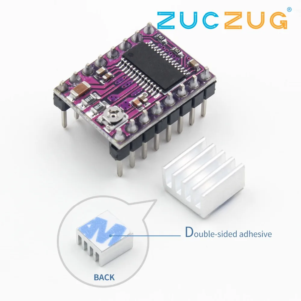 

3D Printer Stepstick Drv8825 Stepper Motor Driver Reprap Carrier Reprap 4 PCB Board replace A4988