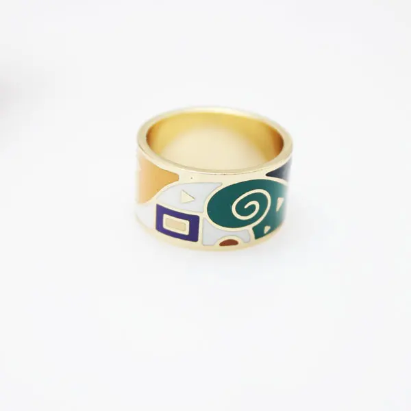

Newest Mysterious Symbol Enamel Jewelry Ring ,1pcs/pack