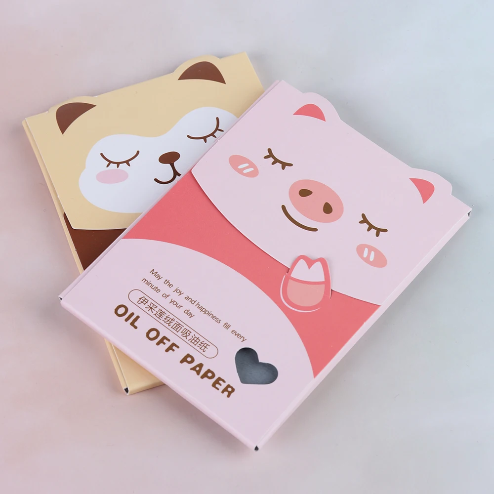 

80PCs/Pack UNISEX Facial Oil Control Papers Gentle Absorbing Oil Nose Face Suction Cleaning Sheet Makeup Tools Skin Care
