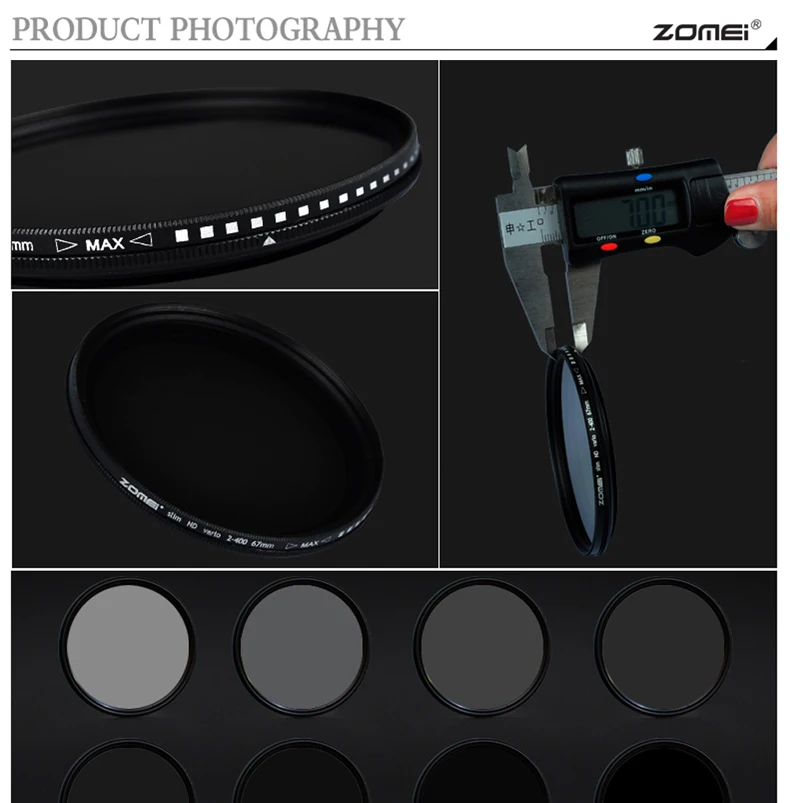 ZOMEI Neutral Density Fader Adjustable Variable ND Filter ND2,ND4,ND8-400 a (3).jpg