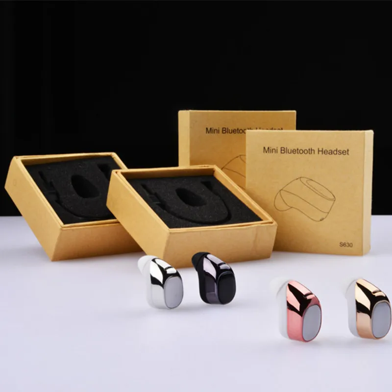 

Hot sale Bluetooth V4.1 Wireless Bluetooth earphone Stereophones In-Ear Earbud with Mic Voice prompt Receive or make a call