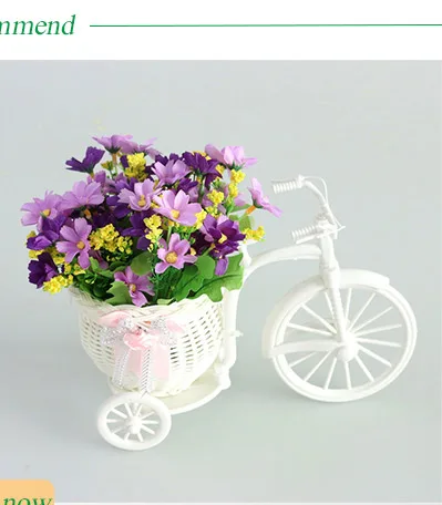 Flone Artificial Plants Silk Daisy Fake Flowers Daisy For Home Decoration Accessories Flower Wall Wedding Garden Decoration (3)