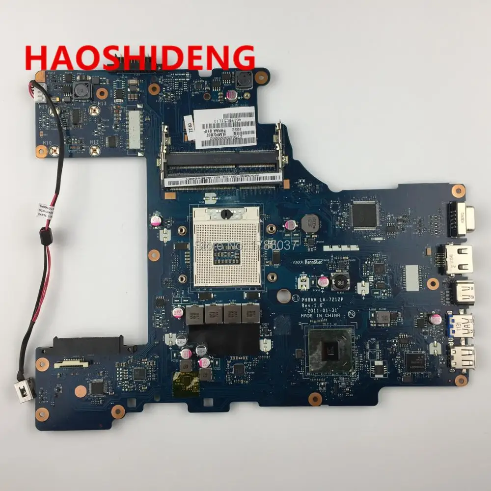 

K000128620 LA-7212P for Toshiba Satellite P770 P775 series Laptop Motherboard .All functions fully Tested !
