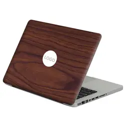 Темное дерево зерна ноутбука Наклейка Стикеры кожи для MacBook Air Pro Retina 11 "13" 15 "винил Mac чехол Тетрадь Средства ухода за кожей полное покрытие