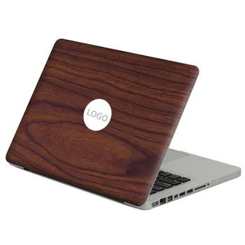 

Dark wood grain Laptop Decal Sticker Skin For MacBook Air Pro Retina 11" 13" 15" Vinyl Mac Case Notebook Body Full Cover Skin