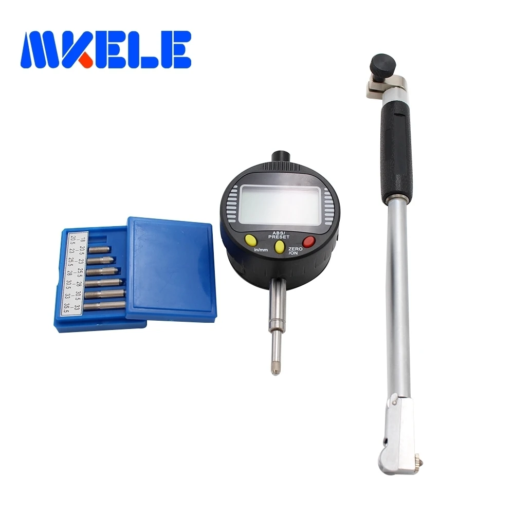 

18-35mm 0.001mm Diameter Digital Micron Bore Dial Gauge Measurement