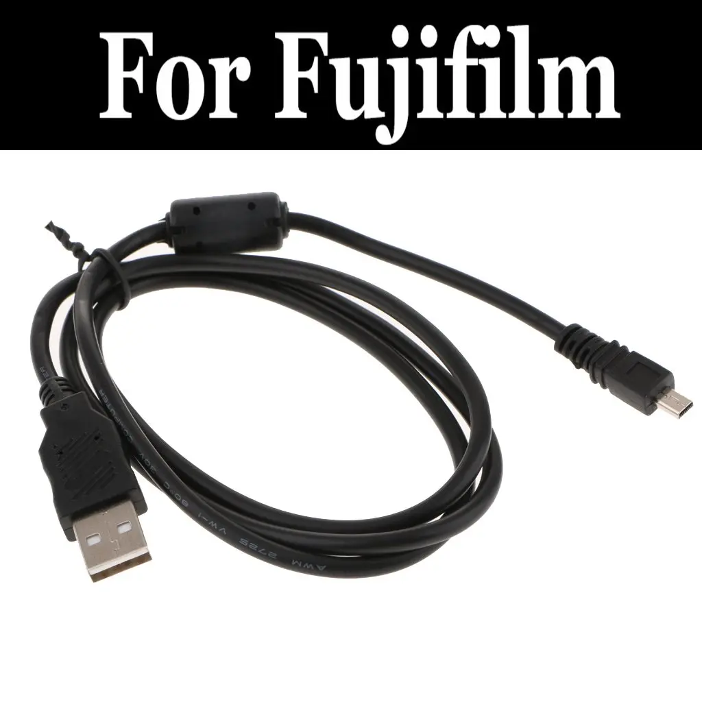 USB Data Cable Lead for Fuji Finepix Camera A100 SL240 SL260 SL280 SL300 SL1000 