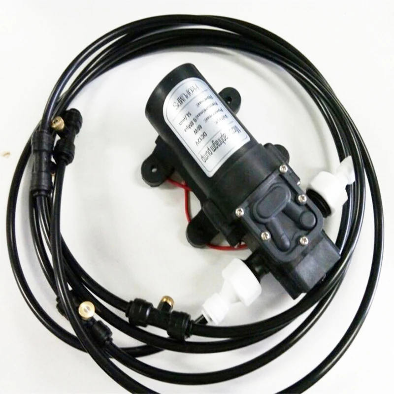 5L/min. DC 12V 60W Automatic Switch Micro Diaphragm Water Pump High Pressure Misting Pump