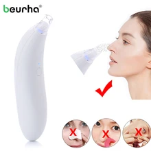 Beurha вакуумное средство для удаления угрей, прыщи для удаления, всасывающий инструмент для очистки лица, алмазная машина для дермабразии кожи