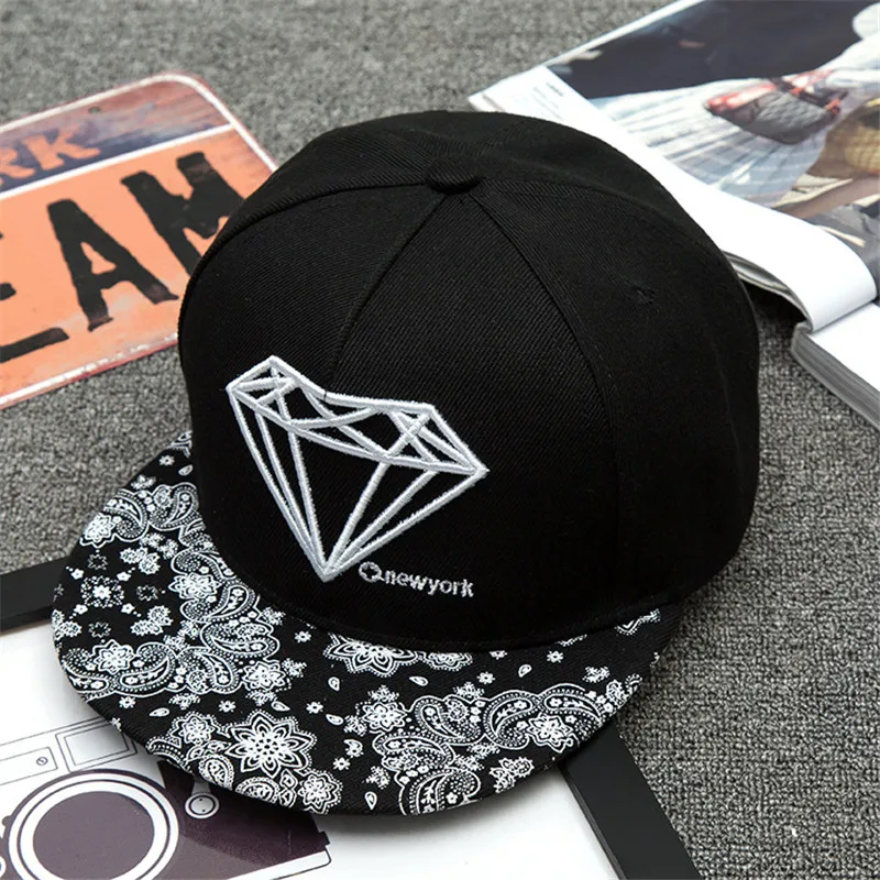 Новинка, кепка Каванс для женщин и мужчин, бейсбольная кепка с алмазным рисунком, с вышивкой, Регулируемая Кепка в стиле хип-хоп, унисекс, модная кепка в стиле хип-хоп - Цвет: Черный