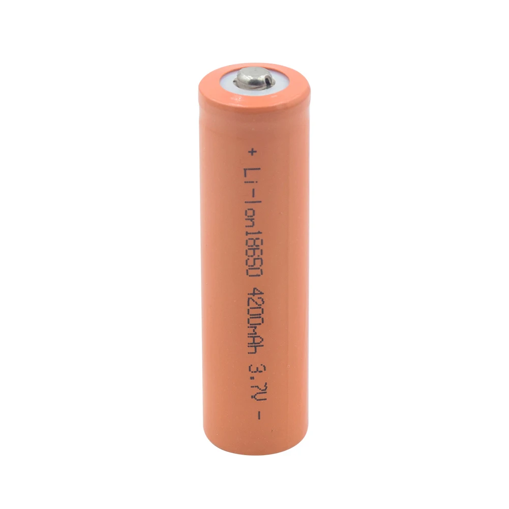 1/2/4 шт 3 7 V 18650 4200mAh литий ионный аккумулятор перезаряжаемые литиевые батареи