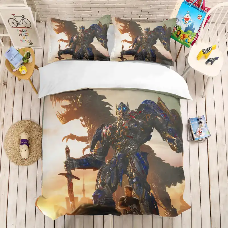 Avatar 3d Bedding Set Duvet Covers Pillowcases Transformers