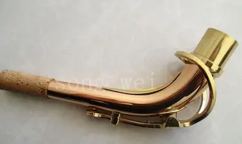 

Advanced Alto saxophone neck red copper /pure copper body Great sound