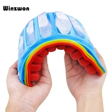 10 решеток конфетного цвета формы для Фруктового мороженого многоразовые формы для приготовления кубиков льда Силиконовый Лоток Для Льда кухонный Бар инструменты для мороженого