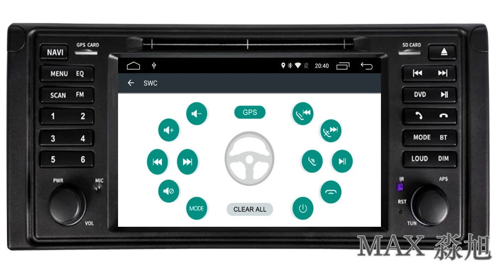 Clearance 2G+16G GPS Navigation System Car DVD Player for BMW E53 X5 E39 M5 with Car Radio DAB+ Bluetooth swc free map 4G WIFI CD Player 1