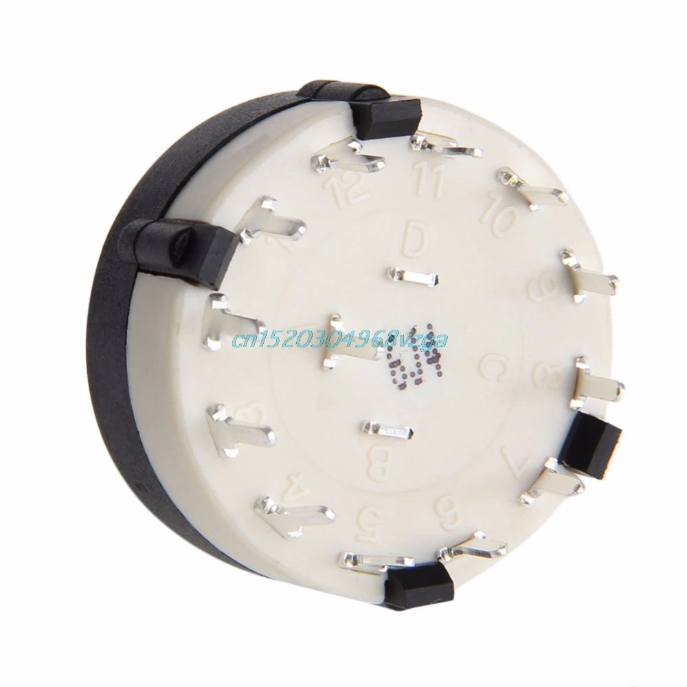 

Rotary Channel Selector Switch RS26 Band 1 Pole Position 12 Selectable #H028#