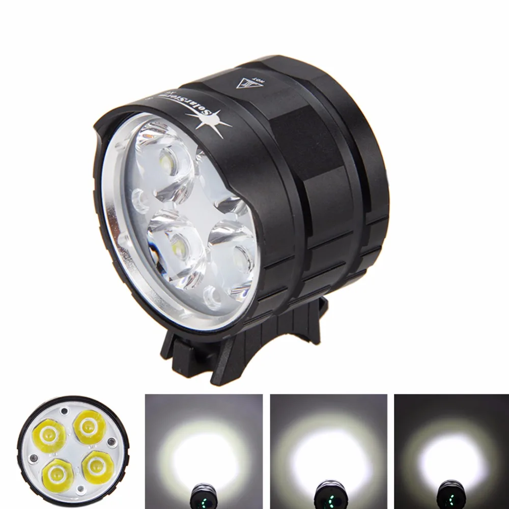 Top SolarStorm 8000LM 4x XML T6 LED Head Front Bike Lamp Bicycle light Cycling Lamp Flashlight Torch +6x18650 Battery+ Taillight 2 Top SolarStorm 8000LM 4x XML T6 LED Head Front Bike Lamp Bicycle light Cycling Lamp Flashlight Torch +6x18650 Battery+ Taillight 2