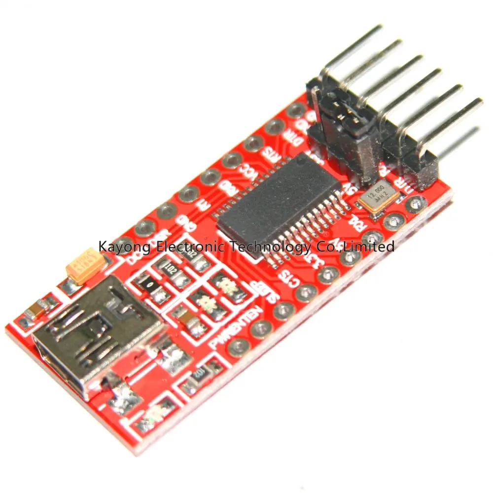 

High Quality FT232RL FT232 FTDI USB 3.3V 5.5V to TTL Serial Adapter Module Mini Port