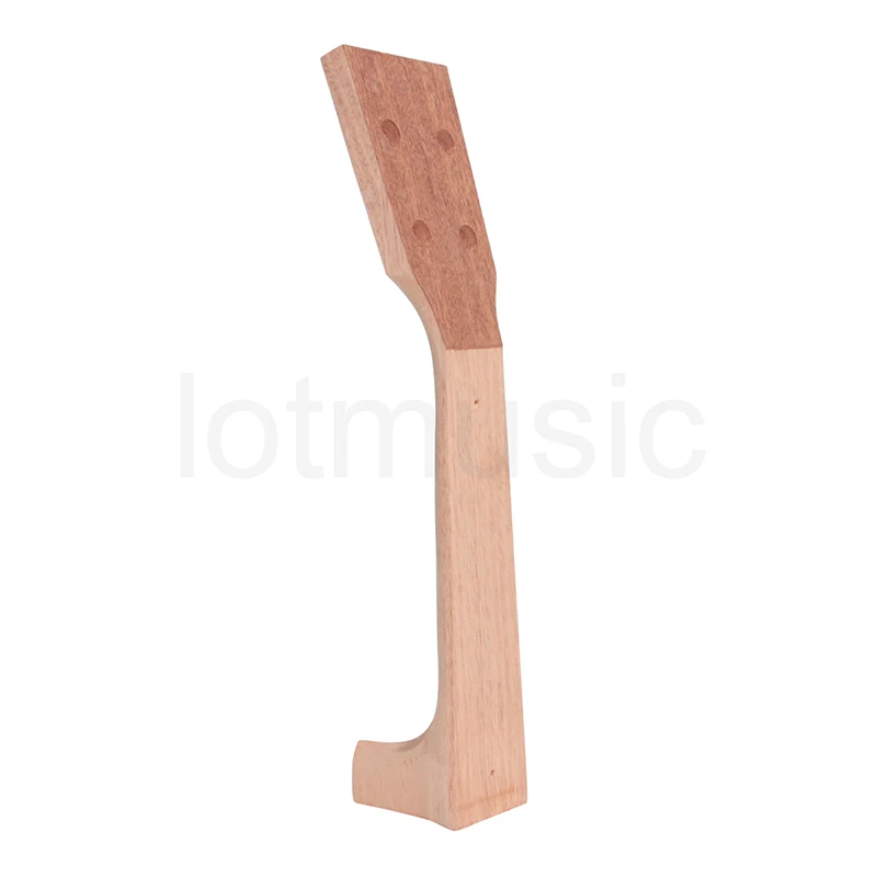 Сопрано Гавайские гитары шеи для 21 дюймов Uke запчасти Luther Diy Sapele шпон упаковка из 10