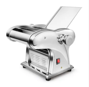 

noodle press machine automatic Commercial Stainless Steel electric pasta maker machine Dough Cutter dumpling skin machine 220V