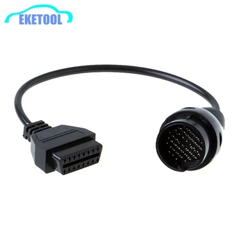 

20pcs/Lot Express Fast For Benz 38Pin to 16Pin OBD OBD2 Cable Connector Diagnostic Interface MB 38Pin Excellent For Old Vehicles