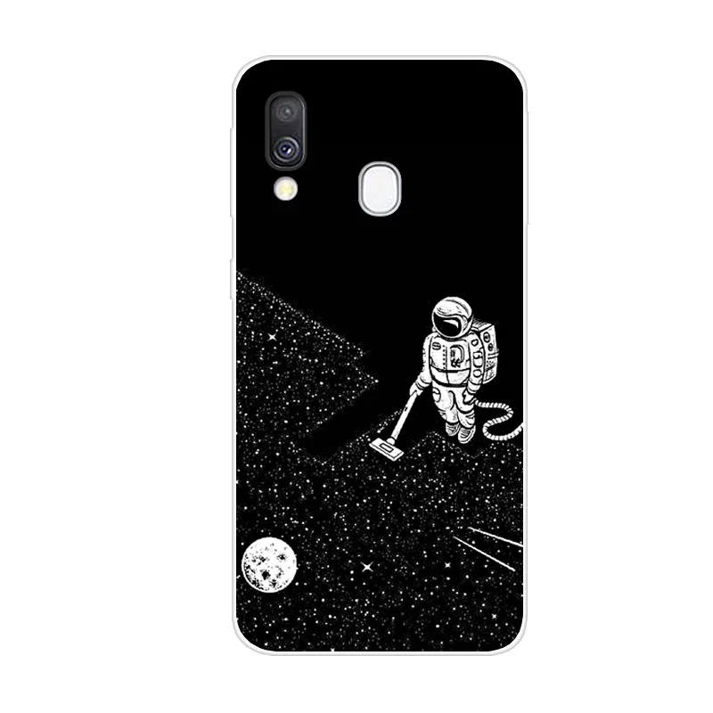D для samsung A40 чехол A405 TPU Мягкий силиконовый чехол для телефона для samsung Galaxy A40 чехол A405F A 40 чехол прозрачный
