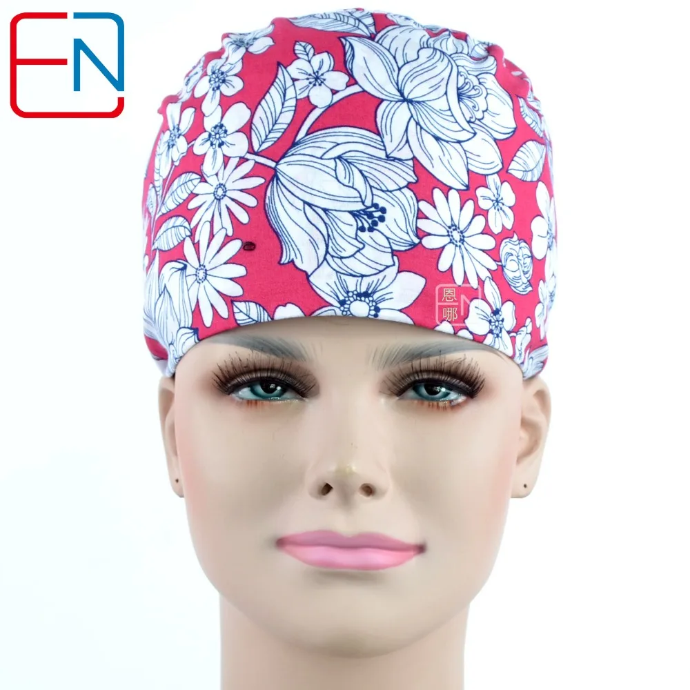 Buy NEW Hennar surgical scrub cap for women doctors