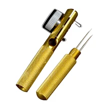 Новинка, полностью металлический рыболовный крючок, инструмент для завязывания, устройство для изготовления крючков и крючков, устройство для снятия развязки, аксессуары для ловли карпа, инструмент