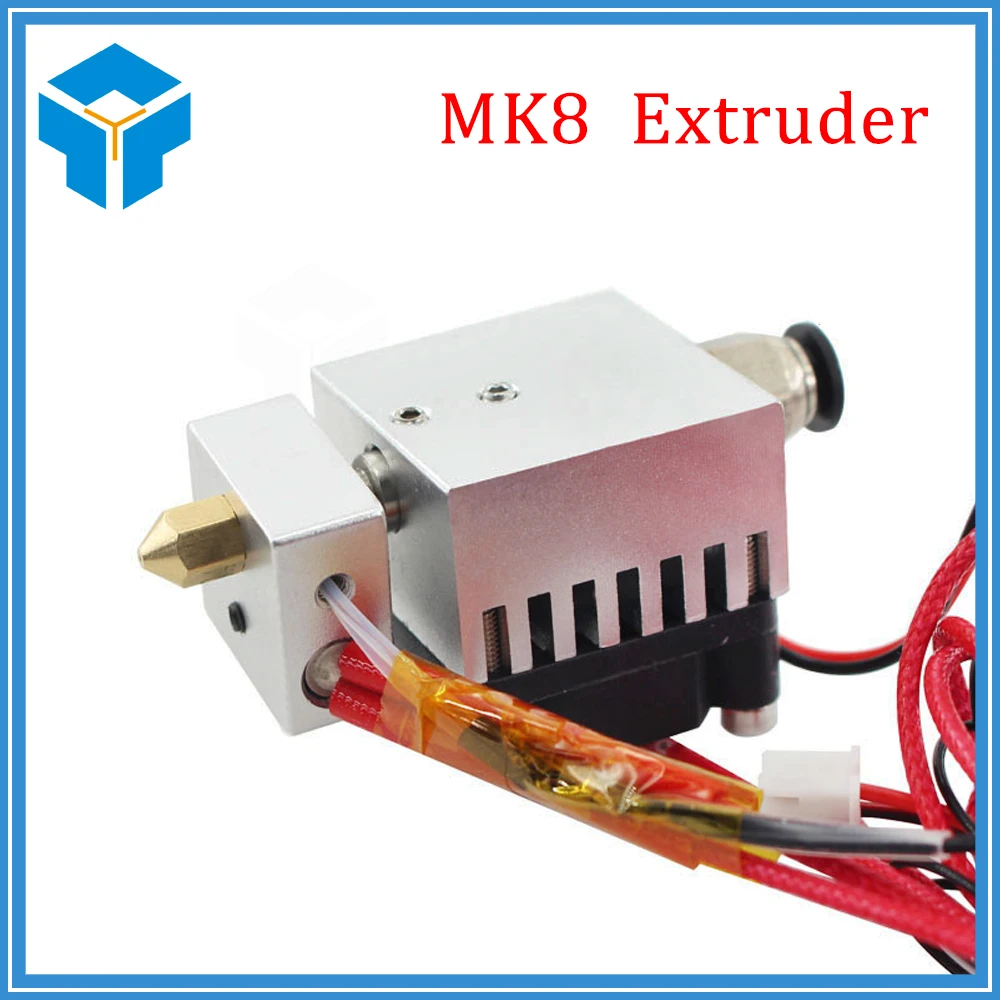 3D Printer kit Newest MK8 Extruder With Cooling Fan For 3D Printer Parts Aluminium Extruder For Filament 1.75mm 3D Accessories 3D Printer kit Newest MK8 Extruder With Cooling Fan For 3D Printer Parts Aluminium Extruder For Filament 1.75mm 3D Accessories