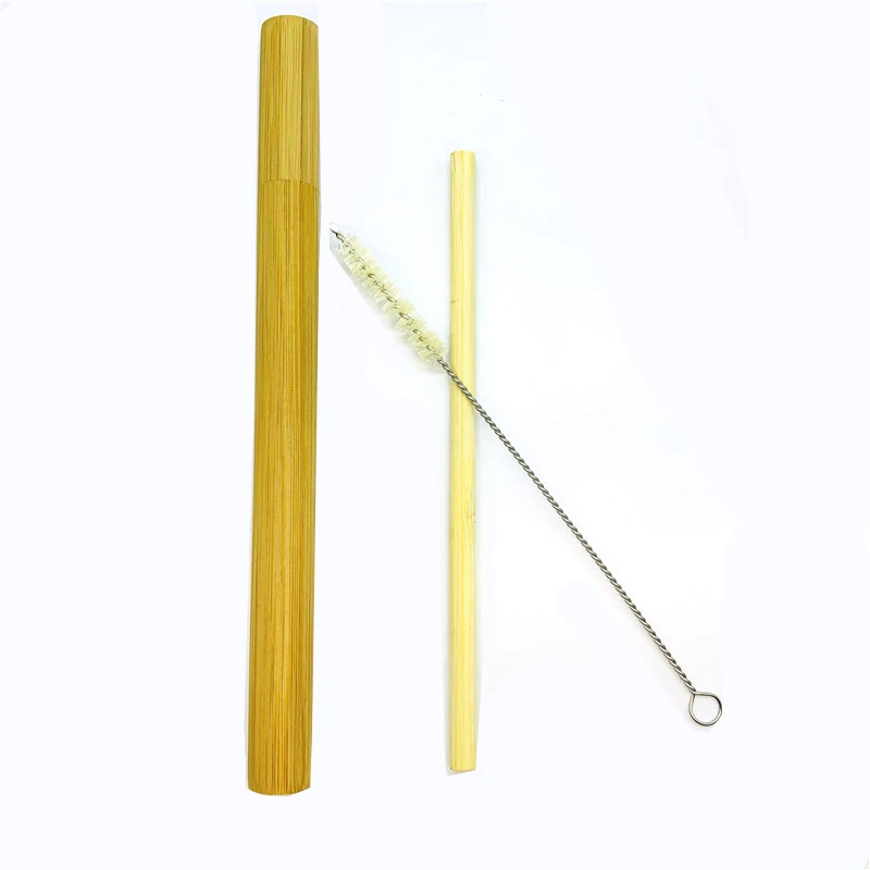 Многоразовые бамбуковые газированные соломы биоразлагаемые соломинки с