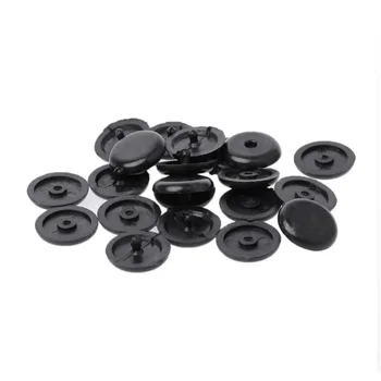 

4Pcs 2019 High Quality Universal Portable Durable Clip Seat Belt Stopper Buckle Button Fastener Safety Black Car Part #277022