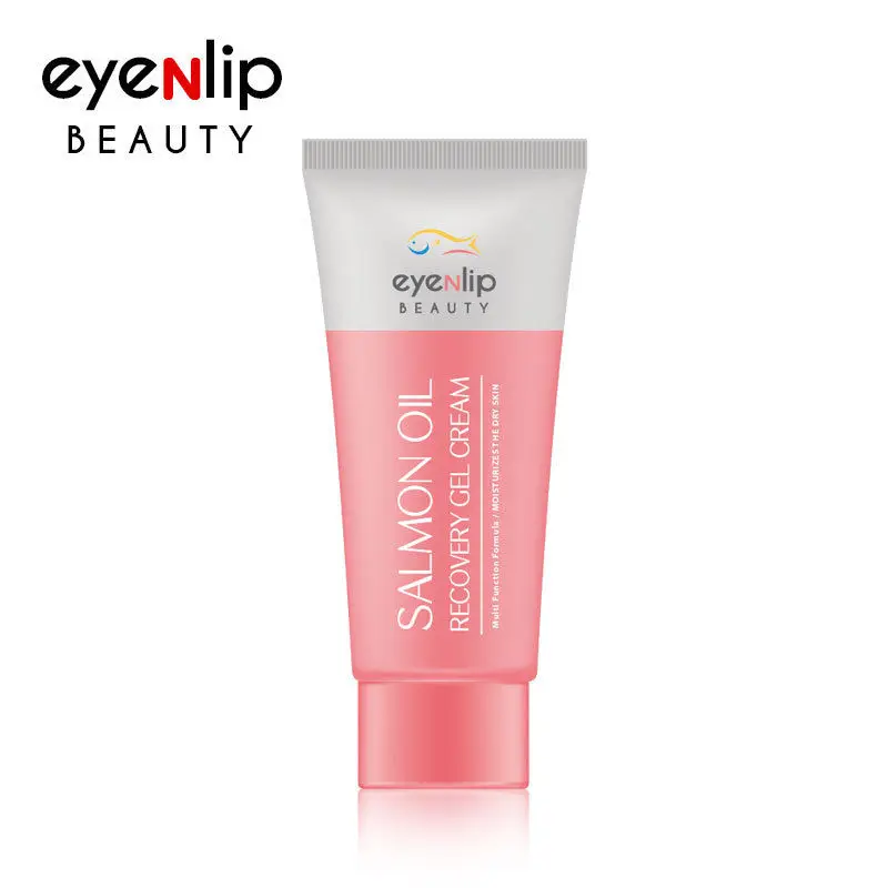 

EYENLIP Salmon Oil Recovery Gel Cream 45ml Face Cream Whitening Moisturizing Smooth Gel Acne Treatment Korea Cosmetics