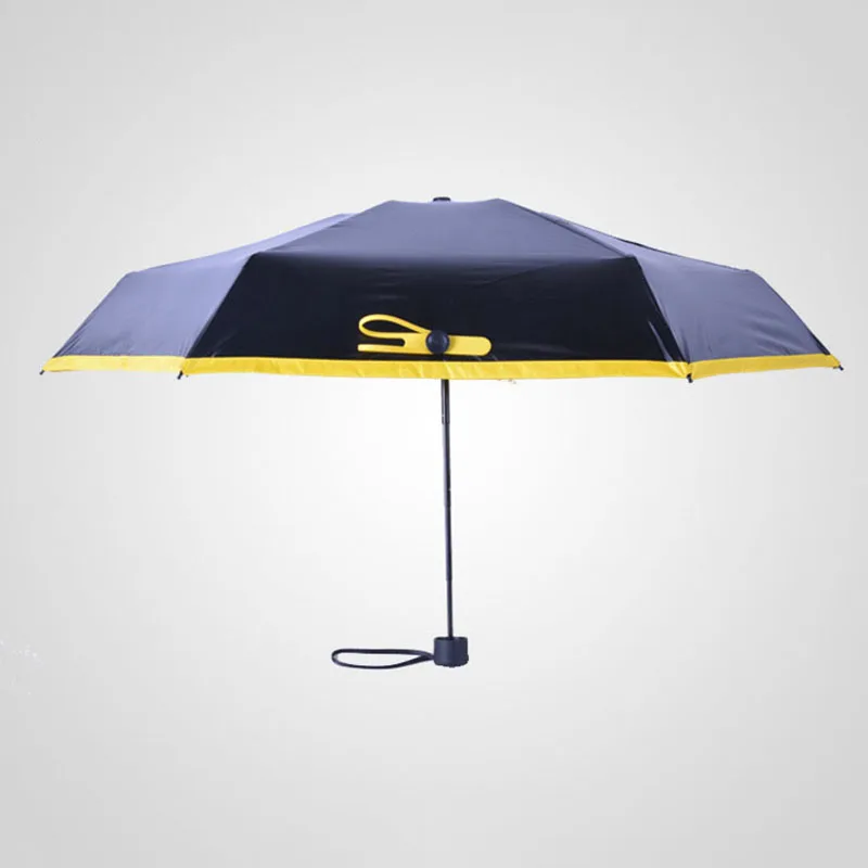 Small Umbrella Portable Mini Five Folding Rain Women Small Umbrella Portable Mini Five Folding Rain Women Uv Protection Umbrellas Sun Fully Automatic In From Home