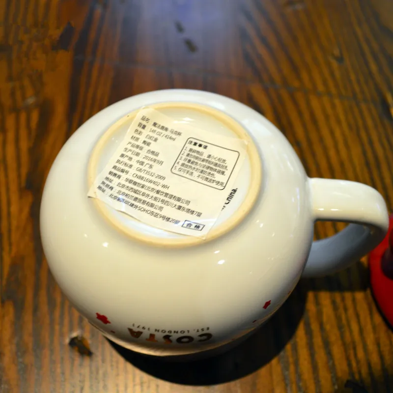 Горячее предложение! Распродажа! Мультфильм Kawaii волшебный лося рога чашки керамические кружки офис кофе чашка для молока и чая термос бутылка воды 400 мл рождественские подарки
