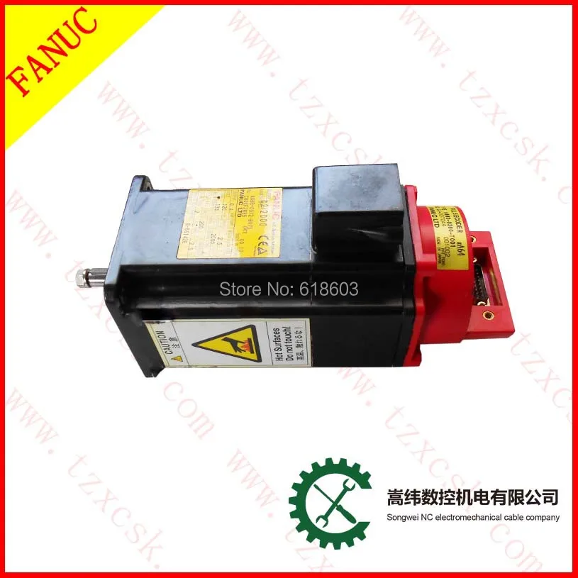 FANUC Alpha 2/2000 AC servo motor A06B-0372-B075