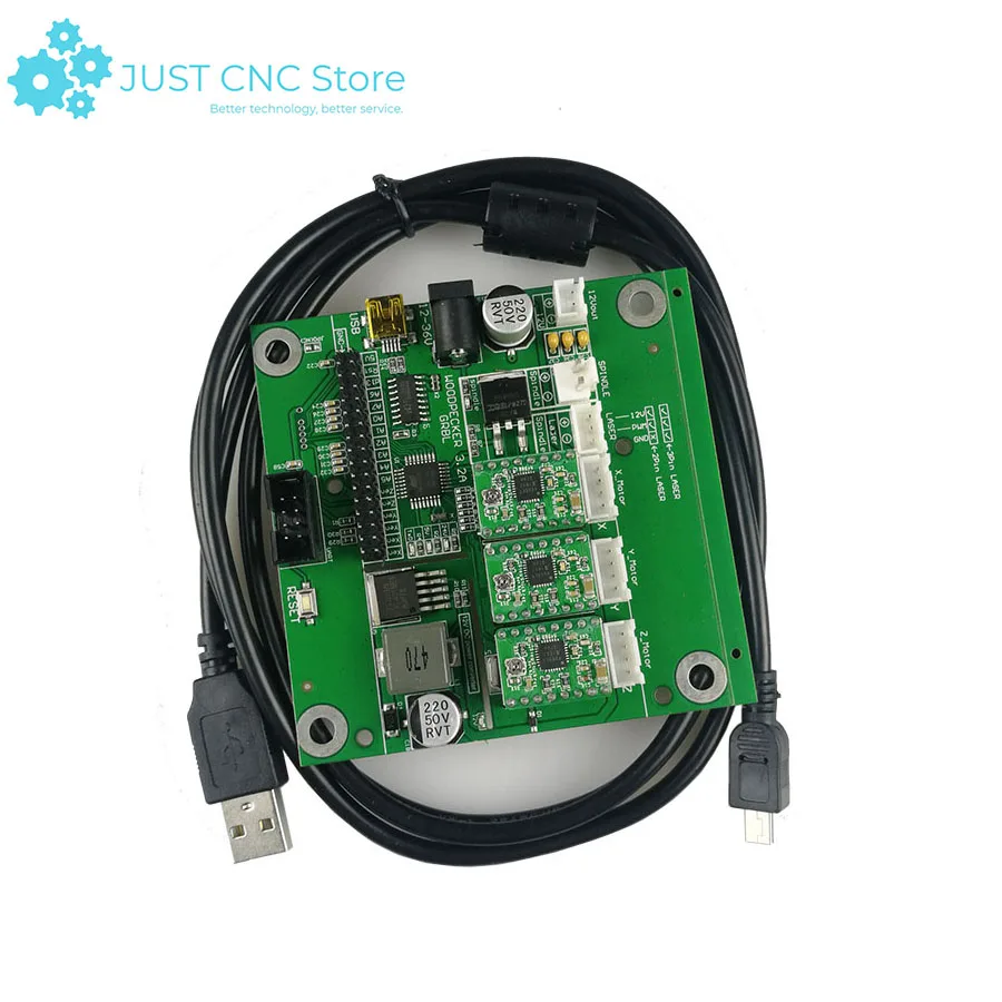 

Engraving machine control panel GRBL 3 Axis CO2 Laser USB Driver Controller Board Tools Woodworking Machinery Parts