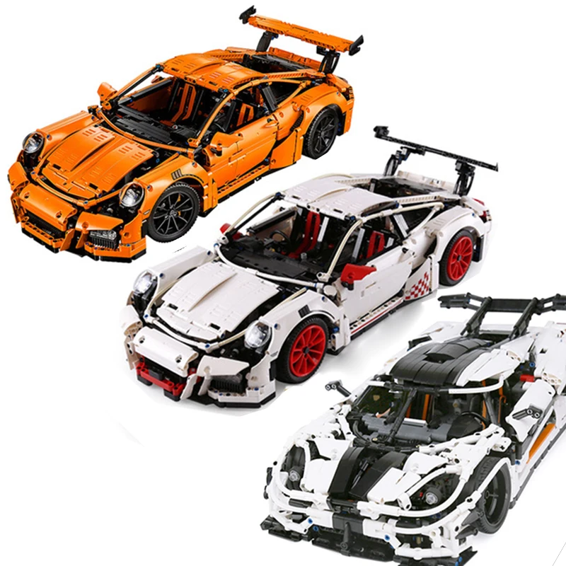 

DHL Technic 20001 Racing Car Set 20086 23002 Model Building Blocks Bricks Compatible Technic 42056 Birthday Education Toys Gift