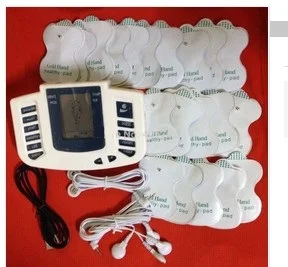 

Hot Sale JR-309 Electrical Stimulator Full Body Relax Muscle Slimming Therapy Massager Pulse tens +20 Electrode pads+usb cable
