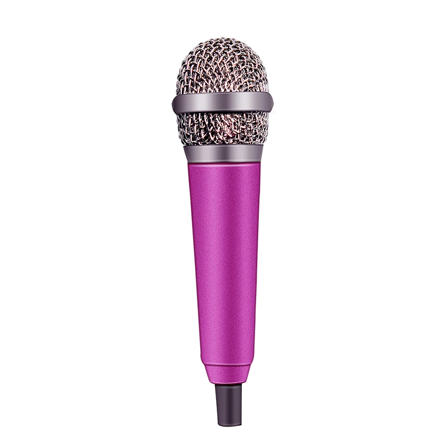 4 вида цветов ручной микрофон Портативный Мини 3,5 мм стерео Студийный микрофон для ноутбука ПК настольный микрофон KTV Караоке 5,5 см* 1,8 см