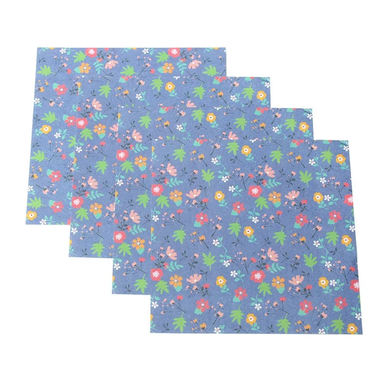 fashion 24 sheets mix color square origami folding paper flower pattern papers 6 different patterns diy - Color Papers fashion 24 sheets mix color square origami folding paper flower pattern papers 6 different patterns diy - Color Papers