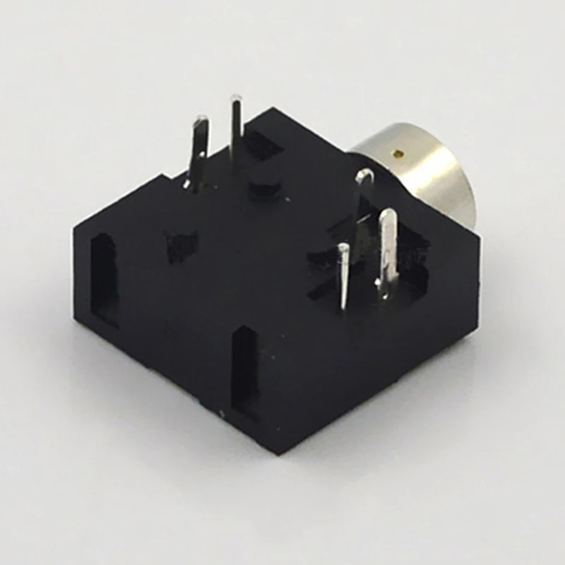100pcs Headphone Jack 2 5mm Audio Socket Connector Plug PJ 204 Copper Head Pin For Walkie Talkie Dedicated
