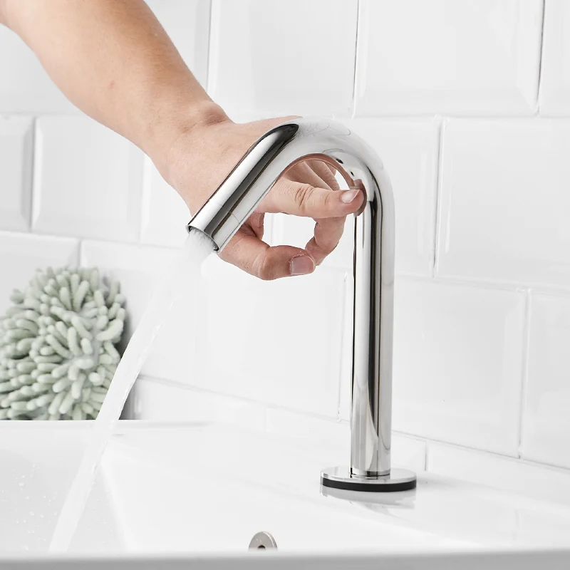 FLG Smart Touch Basin Faucets Stainless Steel Touch Sensor Sensitive Bathroom Faucet New Design Touch Control Mixer Tap FLG Smart Touch Basin Faucets Stainless Steel Touch Sensor Sensitive Bathroom Faucet New Design Touch Control Mixer Tap