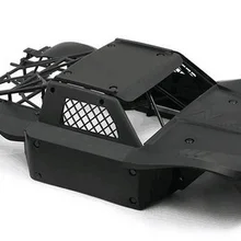 Rc автомобиль анти-аварии нейлон корпус+ roll cage Kit износостойких кузова Крышка для Losi 5IVE-T lt km X2 волк черный