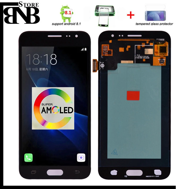 

Original AMOLED LCD For Samsung Galaxy J3 2016 J320 J320A J320F J320M J320FN LCD Display with Screen Touch Digitizer Assembly